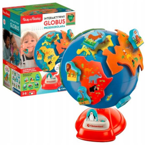 Clementoni Interaktywny Globus Przedszkolaka 3+
