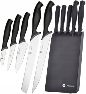 Fiskars Noże W Bloku Essential 5 El