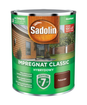 Impregnat hybrydowy Sadolin Classic Palisander 0,75l