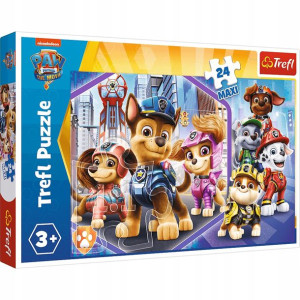 Puzzle 24 el. MAXI Psi patrol bohaterowie Trefl 3+