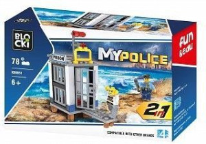 Klocki Blocki Kb0651 My Police 36516