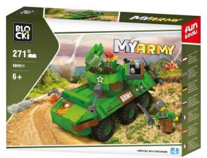 Klocki Blocki Kb0911 My Army 29116 Wóz