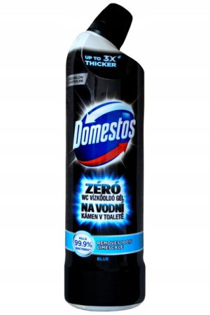 Domestos Zero Kamienia Blue Żel do WC 750ml