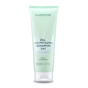 Aloesove Żel pod prysznic Szampon 2w1 250ml