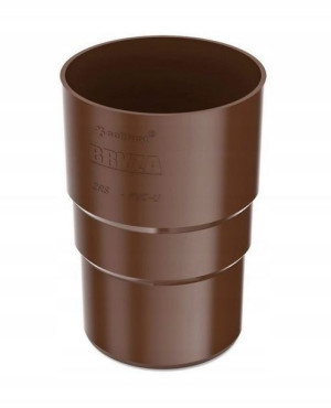 Złączka Rury Spustowej 110mm Brąz 63-132 Bryza