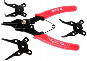 Szczypce Segera Z 4 Końcówkami 160mm Yt-2130 Yato