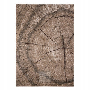 Dywan nowoczesny Oslo Wood  pień drzewa - 160 x 220