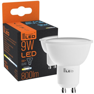 Żarówka GU10 LED 2835 SMD 9W CCD Zimna Biała