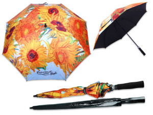 Parasol automatyczny - V. van Gogh, Słoneczniki (CARMANI)