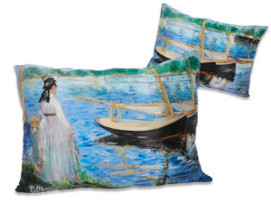 Poduszka z wypełnieniem/suwak - E. Manet (CARMANI)