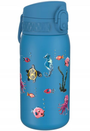 Ion8 Butelka Stalowa Na Wodę 400 Ml Ocean