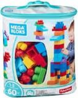 Mattel DCH55/CY67 klocki torba niebieska