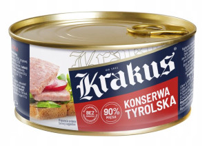 Konserwa Tyrolska wieprzowa Krakus 300g