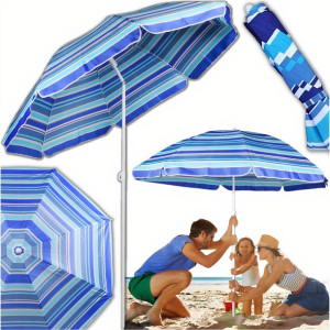 Parasol Plażowy Łamany Ogrodowy Na Balkon Składany
