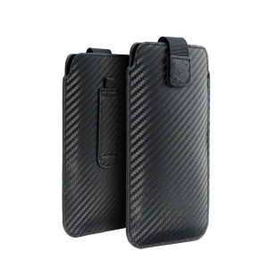 Futerał POCKET Carbon - Model 18 - do IPHONE 13 / 13 PRO SAMSUNG S7 Edge