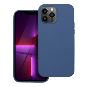 Futerał SILICONE do IPHONE 13 PRO MAX niebieski