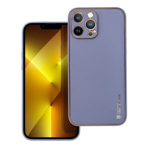 Futerał LEATHER Case skórzany do IPHONE 13 PRO MAX niebieski