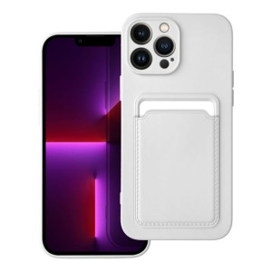 Futerał CARD CASE do IPHONE 13 Pro Max biały