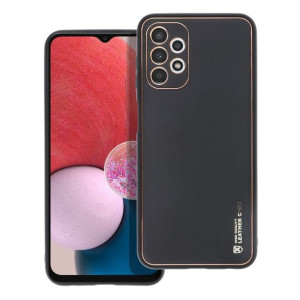 Futerał LEATHER Case skórzany do SAMSUNG Galaxy A13 4G czarny