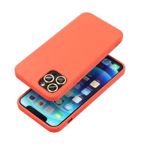 Futerał SILICONE do IPHONE 12 / 12 PRO brzoskwiniowy