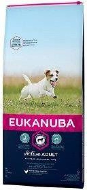 Eukanuba Adult Small Breed Chicken 15 kg - sucha karma dla psa 15kg