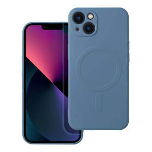 Futerał Silicone Mag Cover do IPHONE 13 niebieski