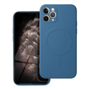 Futerał Silicone Mag Cover do IPHONE 11 PRO niebieski