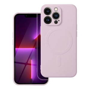 Futerał Silicone Mag Cover do IPHONE 13 PRO różowy