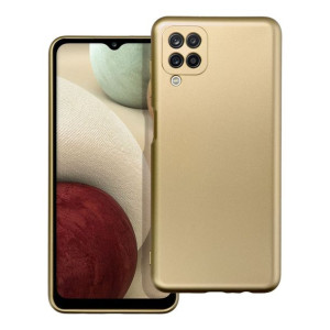 Futerał METALLIC do SAMSUNG A12 złoty