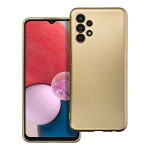 Futerał METALLIC do SAMSUNG A13 4G złoty