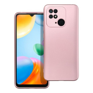 Futerał METALLIC do XIAOMI Redmi 10C różowy