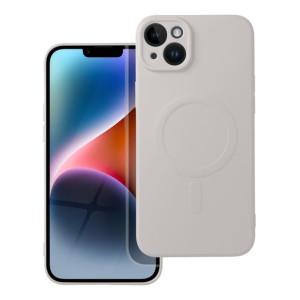 Futerał Silicone Mag Cover do IPHONE 14 PLUS biały
