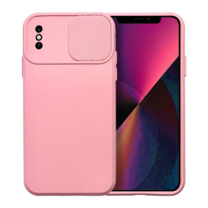 Futerał SLIDE do IPHONE XS Max jasnoróżowy