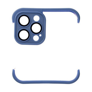 Futerał MINI BUMPERS z ochroną wyspy aparatu do IPHONE 12 PRO niebieski