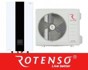 Pompa ciepła Rotenso Heatmi Split R14 8 kW ZESTAW