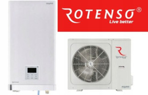 Pompa ciepła Rotenso Aquami Split 10kW ZESTAW