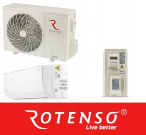 Klimatyzacja Rotenso Mirai 3,5kW WIFI A+++ ZESTAW