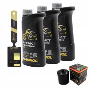 Olej Mannol 7812 Motorbike 4T 10w40 3L HF171BRC