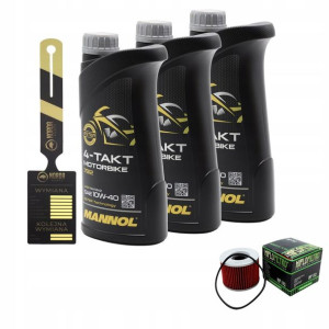 Olej Mannol 7812 Motorbike 4T 10w40 3L HF192 HIFLO