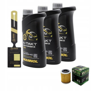 Olej Mannol 7812 Motorbike 4T 10w40 3L HF142 HIFLO