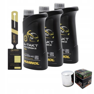 Olej Mannol 7812 Motorbike 4T 10w40 3L HF170C