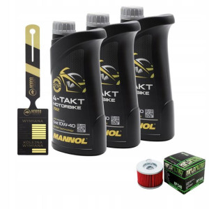 Olej Mannol 7812 Motorbike 4T 10w40 3L HF540 HIFLO
