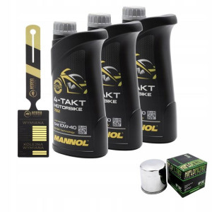 Olej Mannol 7812 Motorbike 4T 10w40 3L HF138C