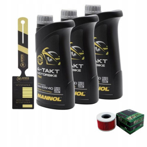 Olej Mannol 7812 Motorbike 4T 10w40 3L HF111 HIFLO