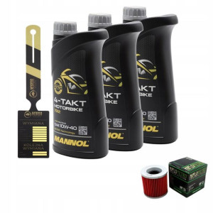 Olej Mannol 7812 Motorbike 4T 10w40 3L HF125 HIFLO