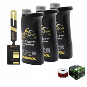 Olej Mannol 7812 Motorbike 4T 10w40 3L HF136 HIFLO