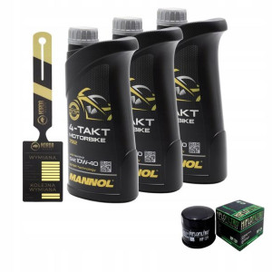 Olej Mannol 7812 Motorbike 4T 10w40 3L HF129 HIFLO