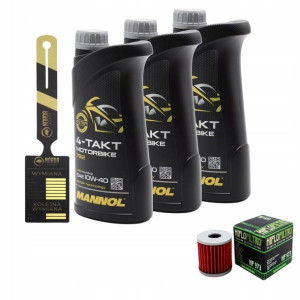 Olej Mannol 7812 Motorbike 4T 10w40 3L HF973 HIFLO