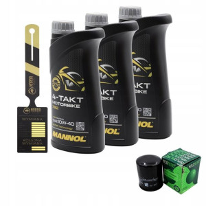 Olej Mannol 7812 Motorbike 4T 10w40 3L HF177 HIFLO