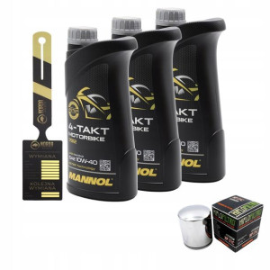 Olej Mannol 7812 Motorbike 4T 10w40 3L HF171C